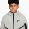 Hanorac pentru copii Nike Sportswear Tech Fleece Full-Zip dark grey heather/black/black 4