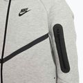 Hanorac pentru copii Nike Sportswear Tech Fleece Full-Zip dark grey heather/black/black 6