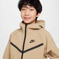 Geacă pentru copii Nike Tech Woven parachute beige/parachute beige/black 4