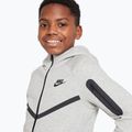 Bluză pentru copii Nike Sportswear Tech Fleece dark grey heather/black/black 4