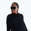 Longsleeve de alergare pentru femei Nike Swift Dri-FIT UV 1/4-Zip Plus Size black 3