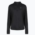 Longsleeve de alergare pentru femei Nike Swift Dri-FIT UV 1/4-Zip Plus Size black 6