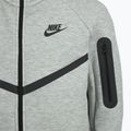 Hanorac pentru copii Nike Sportswear Tech Fleece Full-Zip dark grey heather/black/black 11