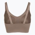 Sutien de antrenament Nike Alate Medium Support Longline mink brown/white 9