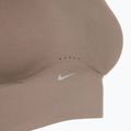 Sutien de antrenament Nike Alate Medium Support Longline mink brown/white 10