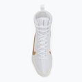 Încălțăminte de box Nike Machomai 3 white/metallic gold 5