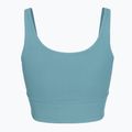Sutien de antrenament Nike Zenvy Rib Light Support smokey blue/white 2