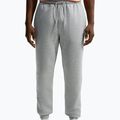 Pantaloni pentru bărbați Nike Club Cuffed Brushed dark grey heather/light smoke grey/white