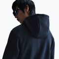 Hanorac pentru bărbați Nike Club Full Zip Hoodie obsidian/obsidian/white 5