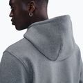 Bluză pentru bărbați Nike Club Pullover Hoodie dark grey heather/light smoke grey/white 5