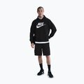 Bluză pentru bărbați Nike Club Pullover Hoodie black/black/white 2