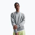 Hanorac pentru bărbați Nike Club Fleece Crew dark grey heather/white