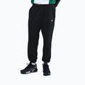 Pantaloni pentru bărbați Nike Club Cuffed Brushed black/black/white