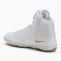 Încălțăminte de lupte Nike Inflict 4 white/metalic gold/photon dust/black 3