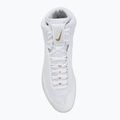 Încălțăminte de lupte Nike Inflict 4 white/metalic gold/photon dust/black 5