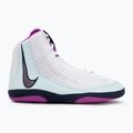 Încălțăminte de lupte Nike Inflict 4 white/hyper violet/glacier blue/obsidian 2