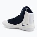 Încălțăminte de wrestling Nike Inflict 4 white/college navy 3