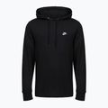 Bluză pentru bărbați Nike Sportswear Club Knit Pullover Hoodie black/black/white 4