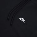 Bluză pentru bărbați Nike Sportswear Club Knit Pullover Hoodie black/black/white 6