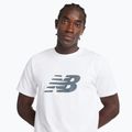 Tricou pentru bărbați  New Balance Graphic V Flying white 4