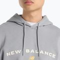 Bărbați New Balance Reimagine Fleece Hraphic Hoody slategrey hanorac 5