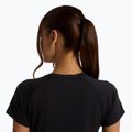 Femeii New Balance Seasonal Jacquard negru T-shirt 5