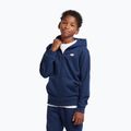 Bluză pentru copii New Balance French Terry Small Logo Full Zip Hoodie nb navy