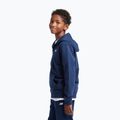 Bluză pentru copii New Balance French Terry Small Logo Full Zip Hoodie nb navy 4