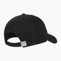 Femeii New Balance 6 Panel Linear Logo capac negru 2