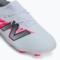 Încălțăminte de fotbal pentru copii New Balance Furon Team V8 Jr FG white 7