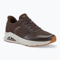 Încălțăminte pentru bărbați SKECHERS Uno Tres-Air Necessairy Comfort chocolate