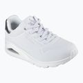 Încălțăminte pentru femei SKECHERS Uno Shimmer Away white/silver 8