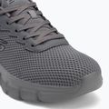 Încălțăminte pentru bărbați SKECHERS Bobs B Flex Chill Edge dark grey 7