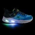 Încălțăminte pentru copii SKECHERS Meteor Lights black/blue 9