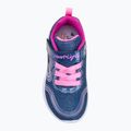 Încălțăminte pentru copii SKECHERS Heart Lights Retro Hearts navy leather/multi trim 5
