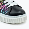 Încălțăminte pentru copii SKECHERS Hi Ridge Heart Takeover black/multicolor 7