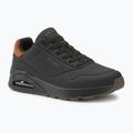 Încălțăminte pentru bărbați SKECHERS Uno Suited On Air black/chestnut