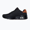 Încălțăminte pentru bărbați SKECHERS Uno Suited On Air black/chestnut 10
