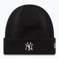 Căciulă de iarnă New Era Metallic Beanie Nyy black