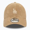 Șapcă New Era Cord 920 La Dodgers med beige 3