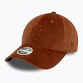 Șapcă pentru femei New Era Velour Midi 9FORTY New York Yankees brown 2