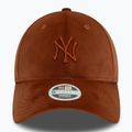 Șapcă pentru femei New Era Velour Midi 9FORTY New York Yankees brown 3