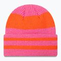 Căciulă de iarnă pentru femei New Era Stripe Cuff Knit Beanie pastel pink 2
