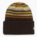 Căciulă de iarnă pentru femei New Era Rail Isle Cuff Knit Beanie dark brown