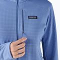 Geacă softshell pentru bărbați Patagonia R1 Hybrid Pullover Hoody abundant blue 9