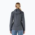 Jachetă hibrid pentru femei Patagonia Nano-Air Ultralight cu fermoar complet și glugă, culoarea albastru închis 3