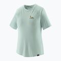 Patagonia femei Capilene Cool Trail T-shirt Graphic pierde-l /wispy verde 3