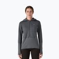 Geacă softshell pentru femei Patagonia R1 Hybrid Pullover Hoody smolder blue