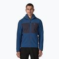 Geacă softshell pentru bărbați Patagonia R2 TechFace Hoody clement blue