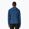 Geacă softshell pentru bărbați Patagonia R2 TechFace Hoody clement blue 3